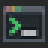terminal window with a prompt