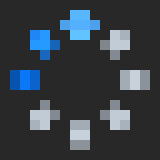 ring of dots turning, for work in progress