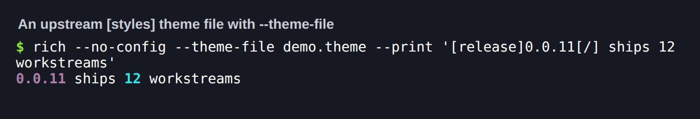 An upstream theme file