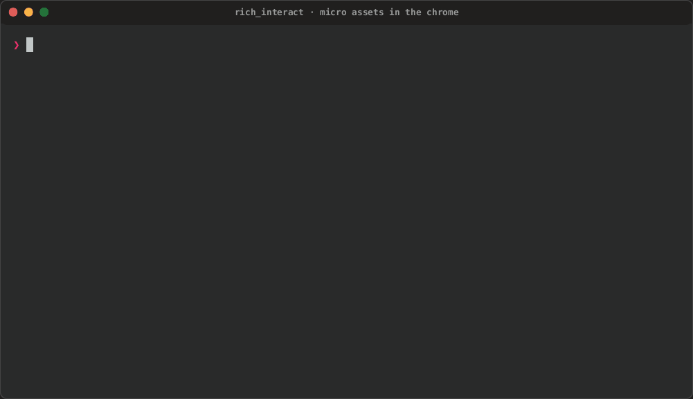 Micro assets in the status bar, breadcrumbs, rows and command palette